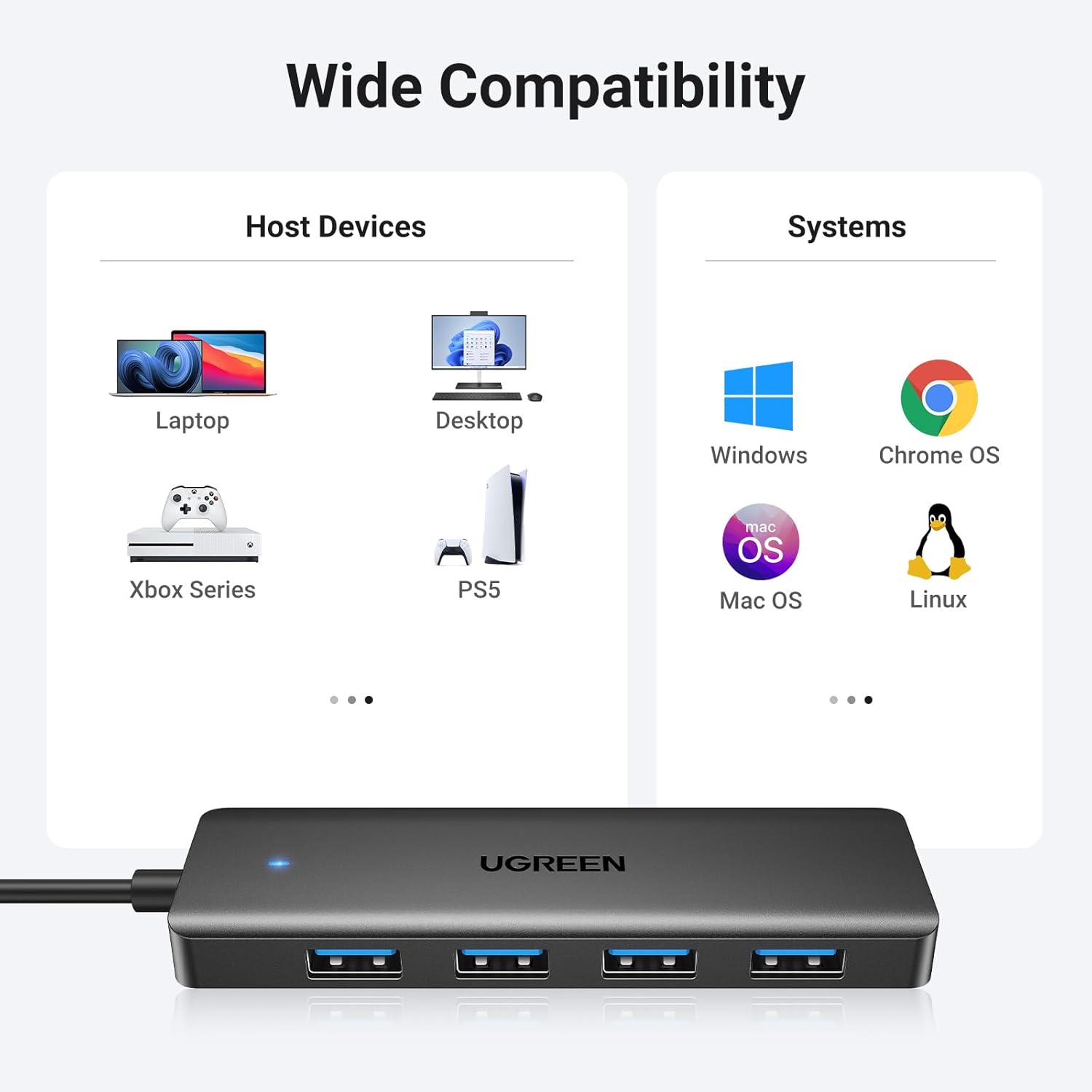 ugreen cm219 4 port usb 3 0 hub usb c slim 4895_1.jpg